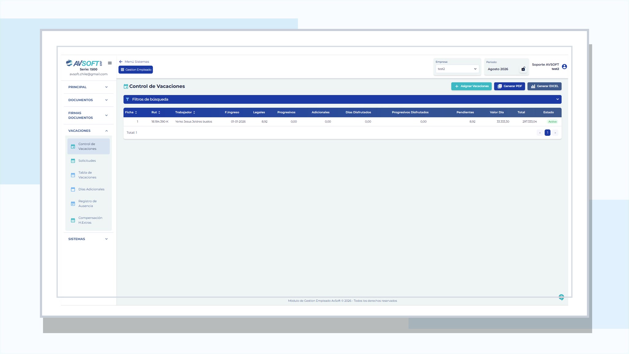 Flujo de trabajo AVsoft Doc