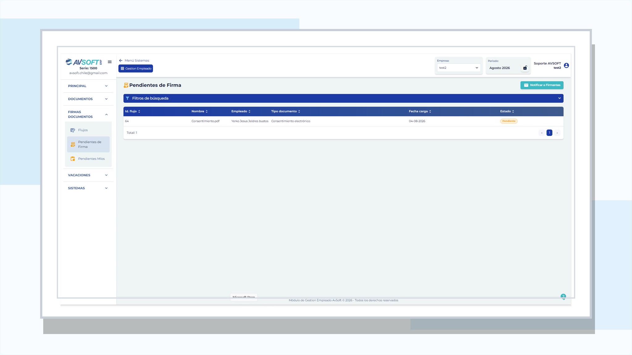 Control de personas AVsoft Doc